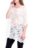 Lace Affair Caftan Poncho Tunic