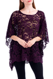 Lace Affair Caftan Poncho Tunic