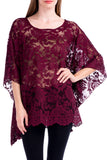 Lace Affair Caftan Poncho Tunic