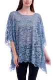 Lace Affair Caftan Poncho Tunic