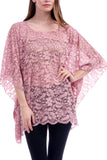 Lace Affair Caftan Poncho Tunic