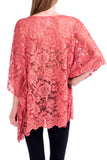 Lace Affair Caftan Poncho Tunic