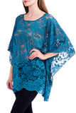 Lace Affair Caftan Poncho Tunic