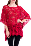 Lace Affair Caftan Poncho Tunic